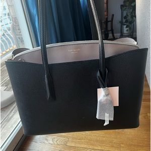 Kate Spade MARGAUX Large Satchel BLACK/TAN